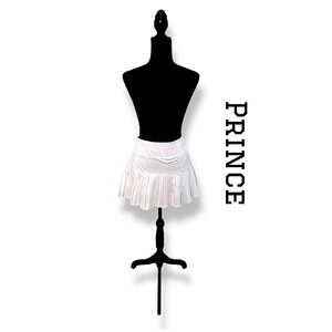 Prince White Pleated Athletic Active Wear Tennis Golf Skirt Womens Size S EUC!